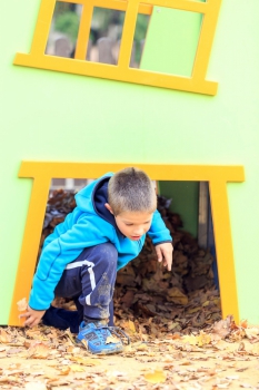 Dětský domek Mini na hřišti v Bohumíně