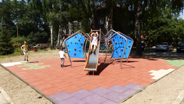 Climbing Frame Spider realization 