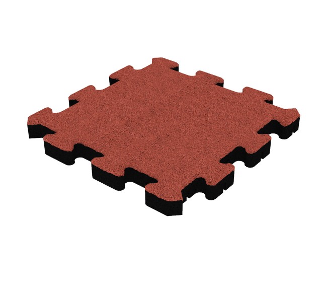  Fallschutzplatten Puzzle EPDM