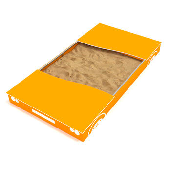 Sandbox with cover 17049 - Car