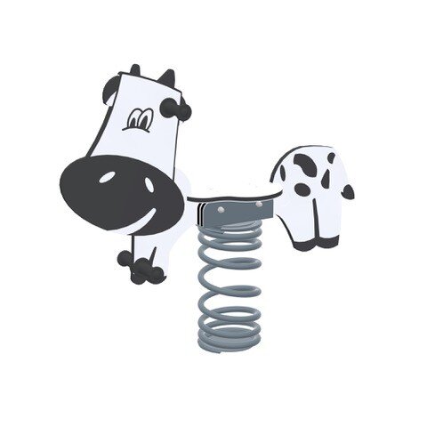 Spring rocker Cow 15045